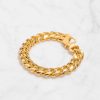 Accessories Sahira Jewelry Design | Blaire Chunky Bracelet Gold