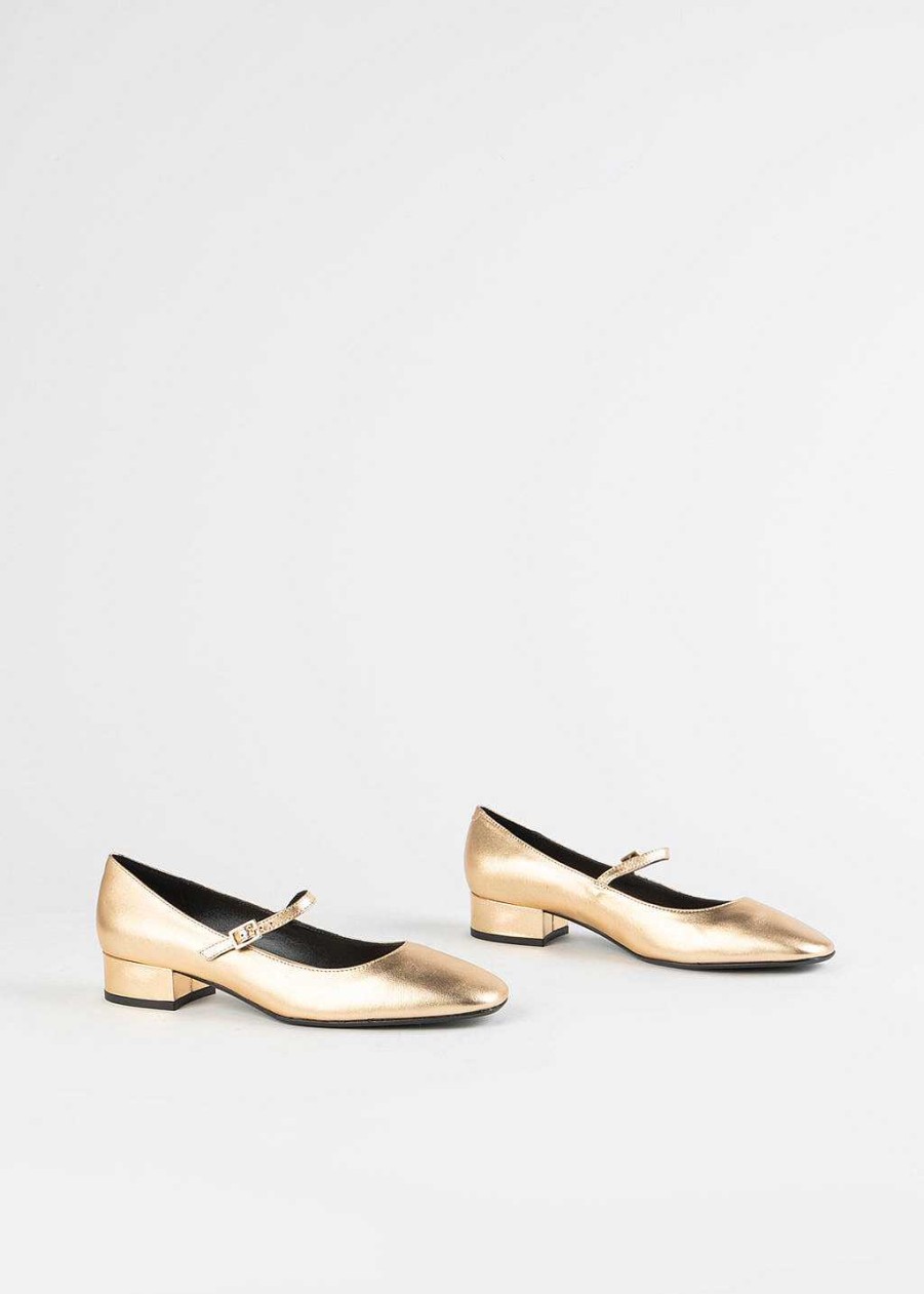 Shoes Fabio Rusconi | Leather Mary Jane Platino Leather