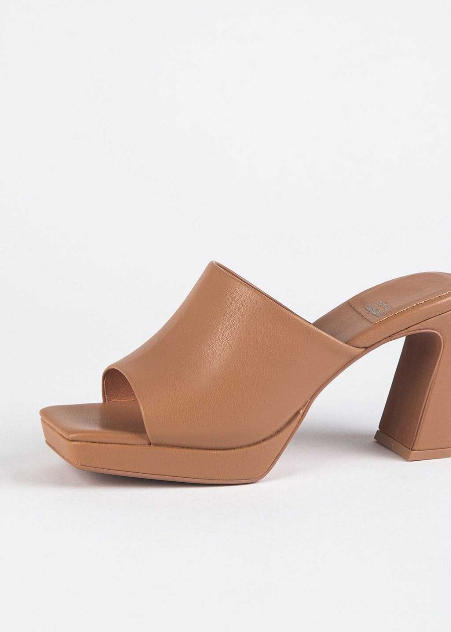 Shoes Jeffrey Campbell | Caviar Platform Sandal Dark Nude