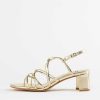 Shoes Jeffrey Campbell | Socialize Heeled Sandal Platino