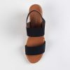 Shoes Andre Assous | Allison Espadrille Wedge Black