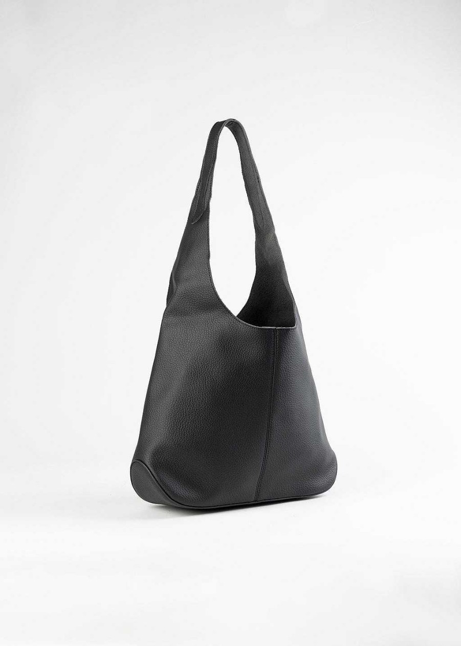 Handbags Melie Bianco | Kenya Shoulder Bag Black