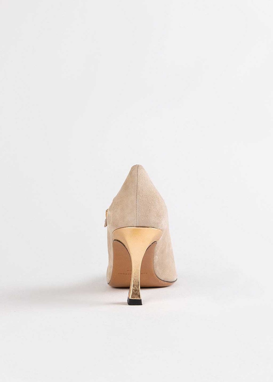 Shoes Fabio Rusconi | Heeled Mary Jane Natural Suede