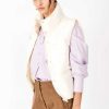 Apparel Deluc | Marmi Puffer Vest Off White