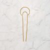 Accessories Armitage Avenue | Large Crescent Hair Pin Gold
