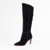Shoes Dolce Vita | Haze Knee High Boot Onyx Suede