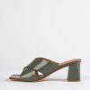 Shoes Fabio Rusconi | Virgi Heeled Sandal Sage Patent