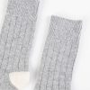 Accessories Le Bon Shoppe | Classic Cashmere Socks Grey