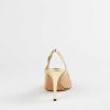 Shoes Fabio Rusconi | Nataly Slingback Pump Gold Leather