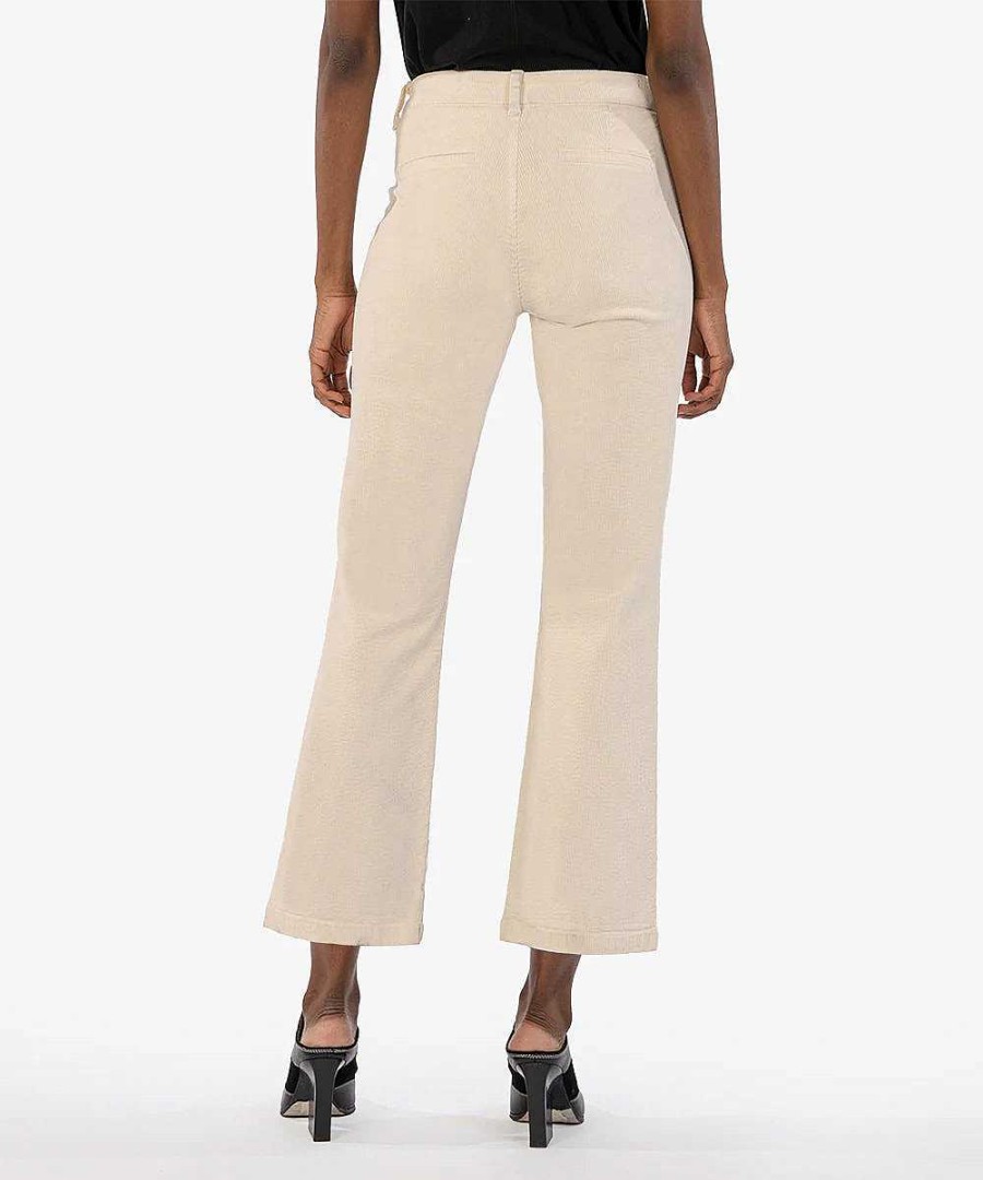 Apparel Kut From The Kloth | Kelsey Corduroy Flare Ivory